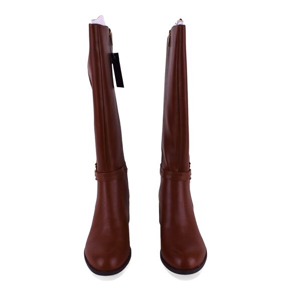 Tommy Hilfiger Women’s Riding Boots – Medium Natural (Size 8) - Picture 3 of 8